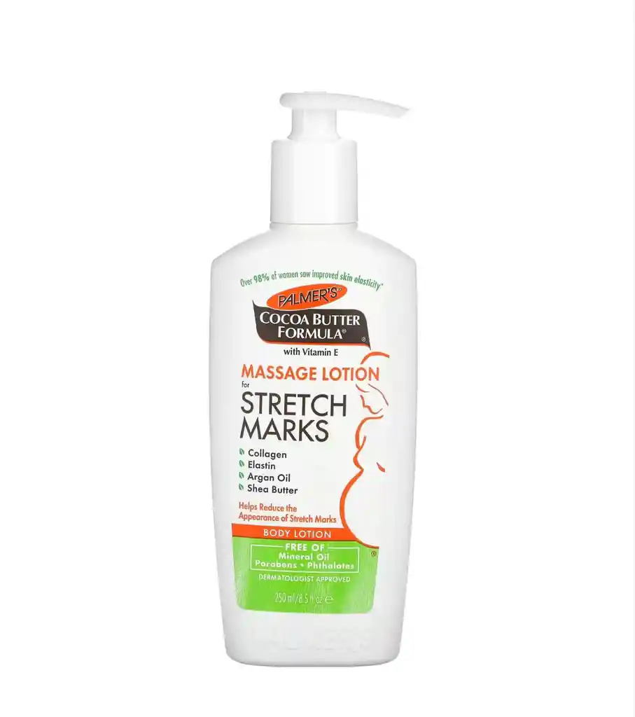 Cocoa Butter Formula, Loción Corporal Para Hacer Masajes Para Las Estrías, 250 Ml (8,5 Oz. Líq.)