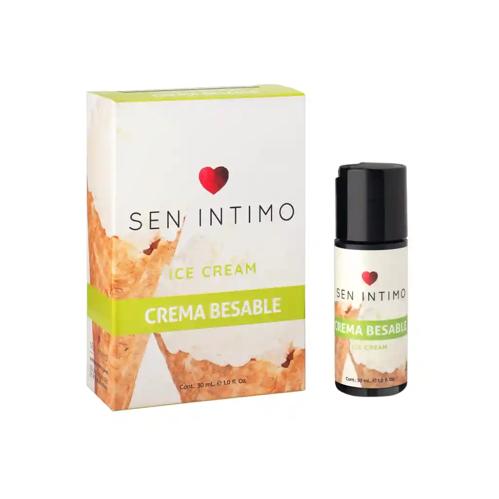 Crema Besable Ice Cream X 30 Ml Sen Intimo - Sexo Oral