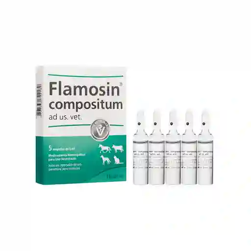 Flamosin Compositum Vet Ampolla 5 Ml