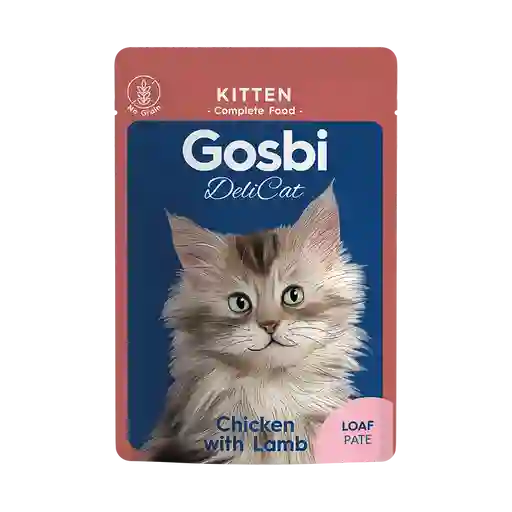 Gosbi Delicat Kitten Lamb 70 Gr