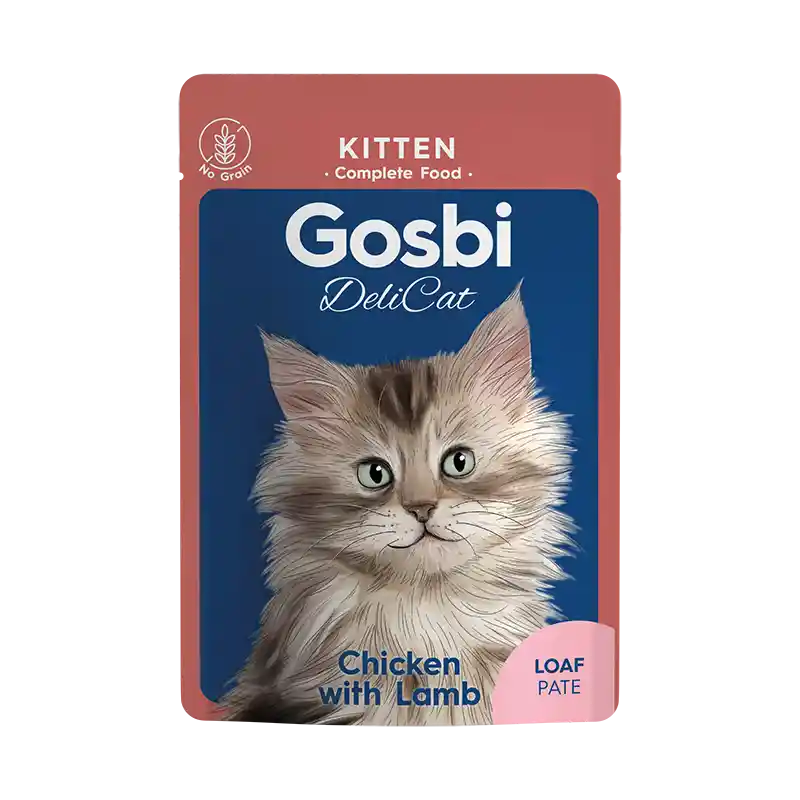 Gosbi Delicat Kitten Lamb 70 Gr