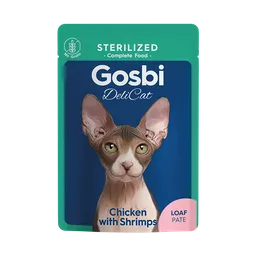 Gosbi Delicat Sterilized Chicken Shrimps 70 Gr