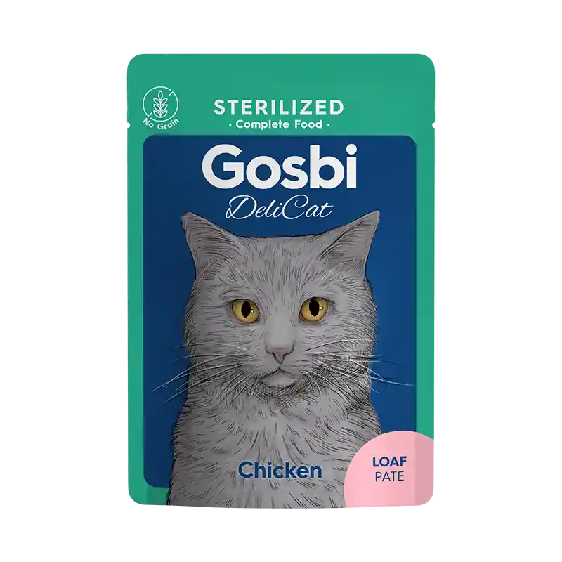 Gosbi Delicate Sterilized Chicken 70 Gr