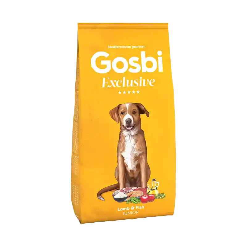 Gosbi Exclusive Junior Lamb Fish X 12 Kg