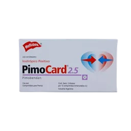 Pimocard 2,5 Mg 20 Comprimidos