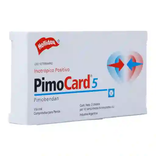 Pimocard 5 Mg 20 Comprimidos