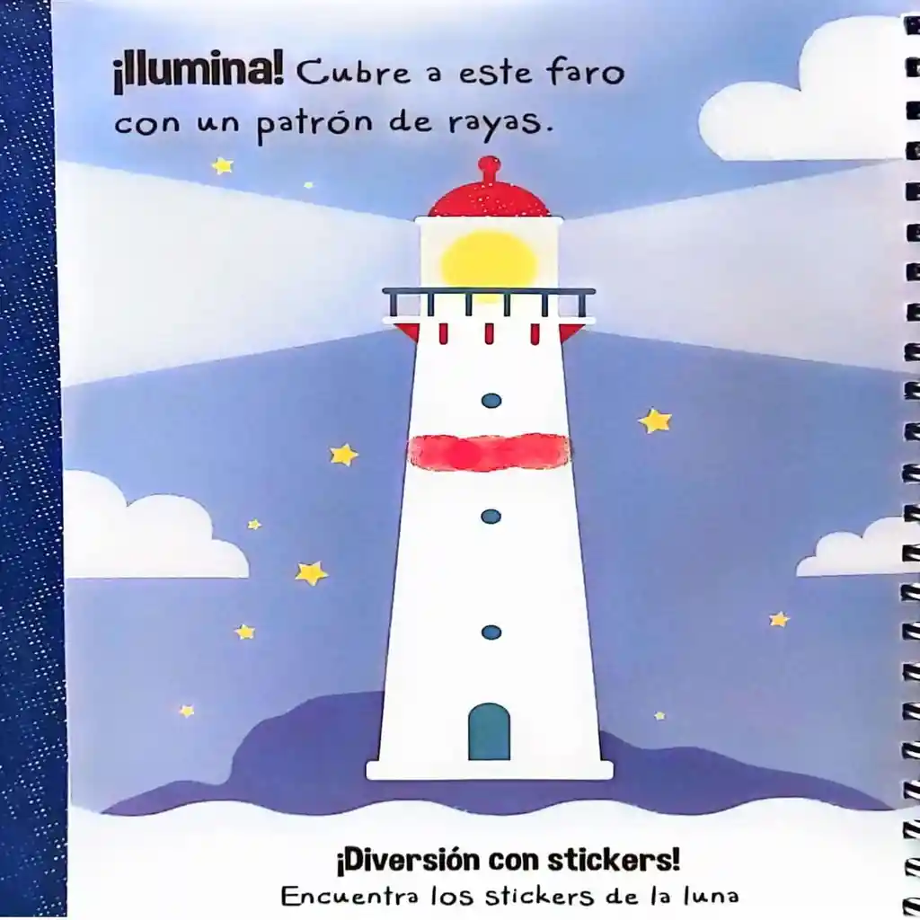 Libro Infantil Sensorial Bajo El Mar Pinta Con Huellas Niños