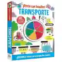 Libro Infantil Sensorial Transporte Pinta Con Huellas Niños