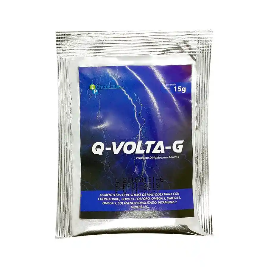 Potenciador Sexual Unisex Q Volta G Sobre X 15 Gr