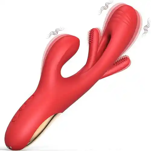 Vibrador Donal Doble Estimulación Punto G Y Clitoris Recargable