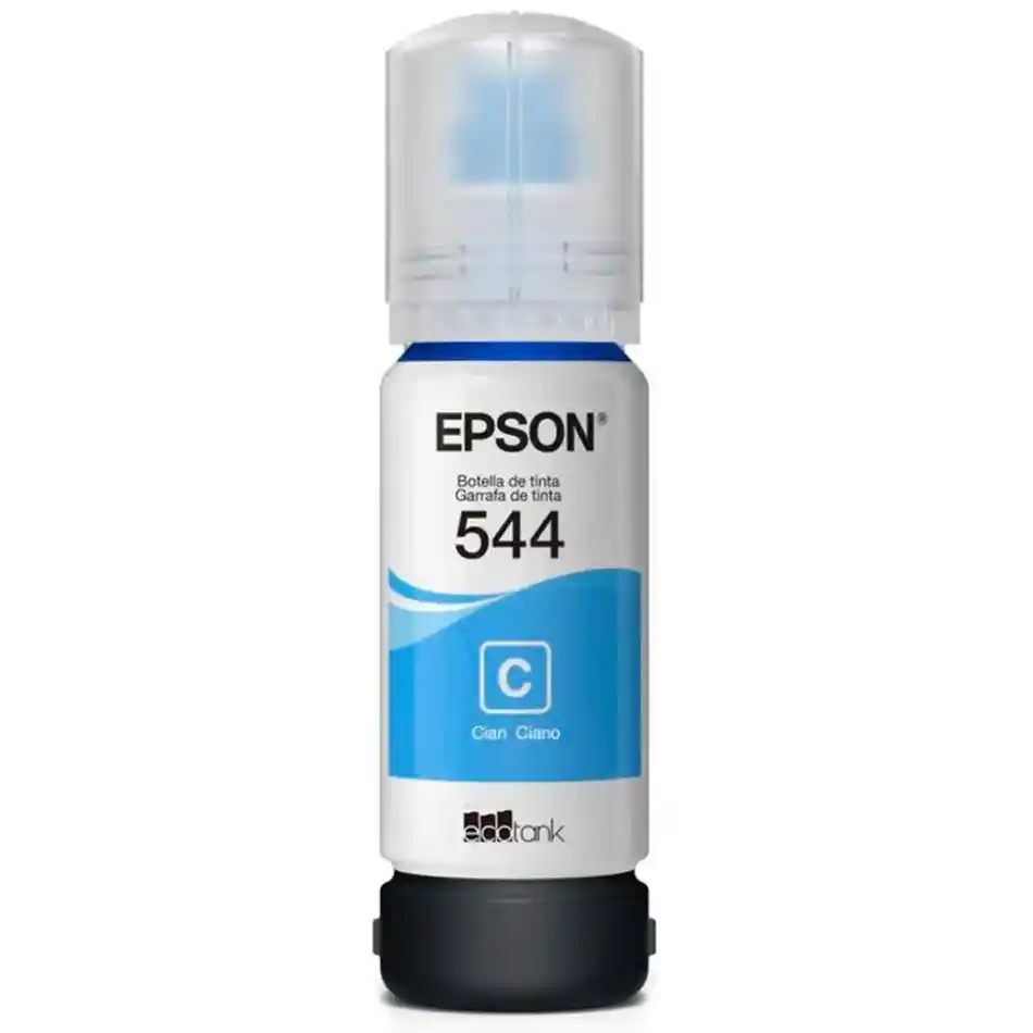 Bote De Tinta Cian Original Epson 544 X70ml C