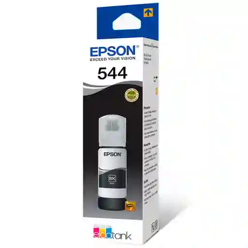 Bote De Tinta Negra Original Epson 544 X70ml Bk