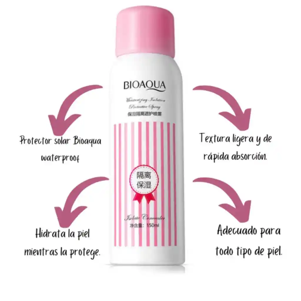 Bloqueador Solar Bioaqua