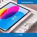Case Smart Con Espacio Lápiz Ipad Linkon 10.9" Rosado (ipad 10th)
