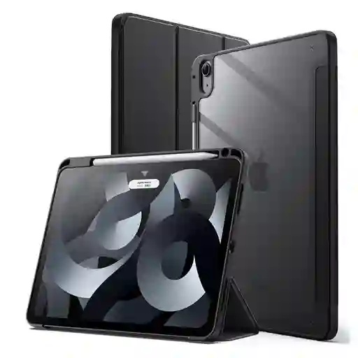 Case Smart Con Espacio Lápiz Ipad 10.9" Negro (ipad Air4/5th)