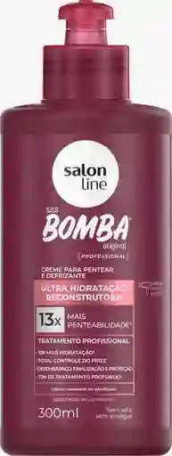 Salon Line S.o.s. Bomba Original Crema Para Peinar Y Quitar El Frizz - 10 Veces Más Peinable 300 Ml