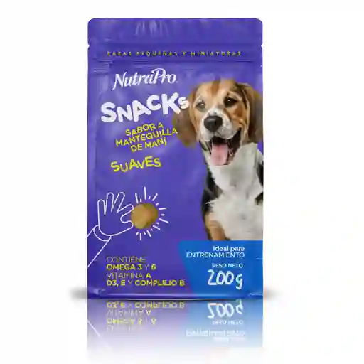 Nutrapro Snack Suaves Perro Mani X 200g