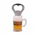 Destapador Plastico Con Iman Forma Vaso Cerveza