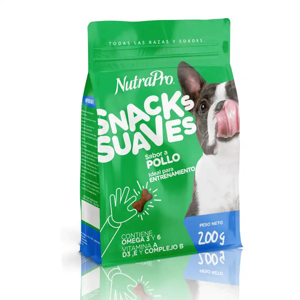 Nutrapro Snack Suaves Perro Pollo 200g