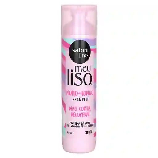 Salon Line Meu Liso Shampoo Muito + Longo 300 Ml