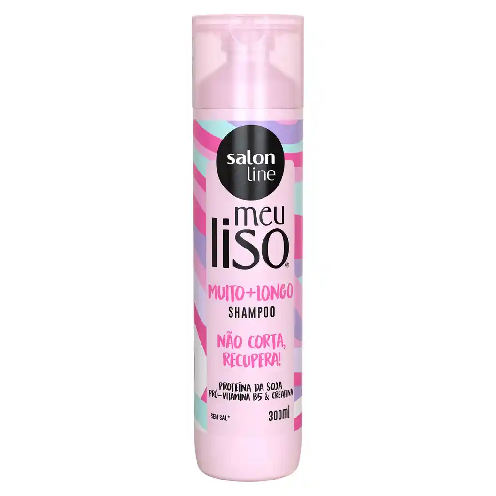 Salon Line Meu Liso Shampoo Muito + Longo 300 Ml