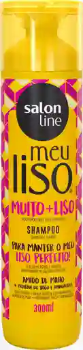 Salon Line Meu Liso Shampoo Muito + Liso - Lisos Perfectos 300 Ml