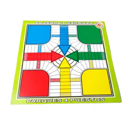 Parques, juego de mesa, parchís, Parques Colombiano 6 Puestos PARA