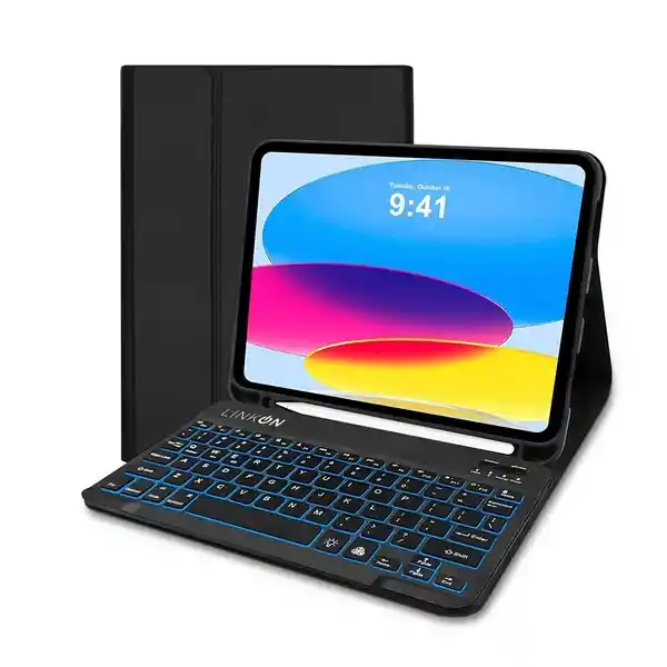 Case Smart Teclado Para Ipad Linkon Negro - 10.9