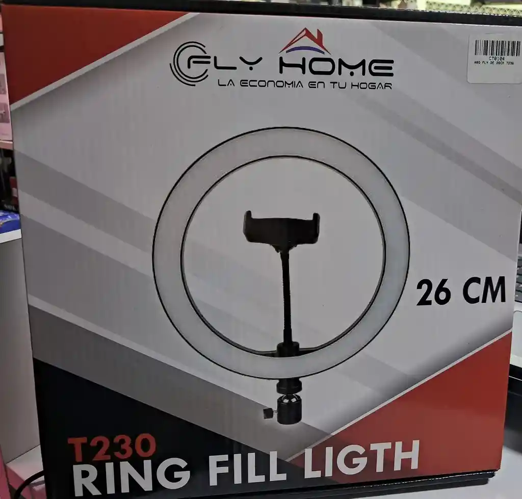 Aro De Luz 25 Cm Led Ring Fill Light + Tripode