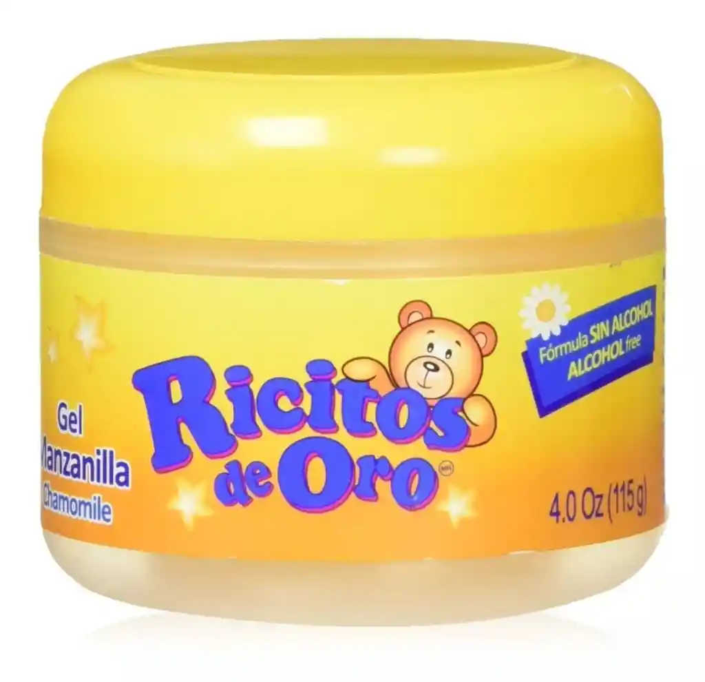 Gel Para Bebé Con Manzanilla Ricitos De Oro