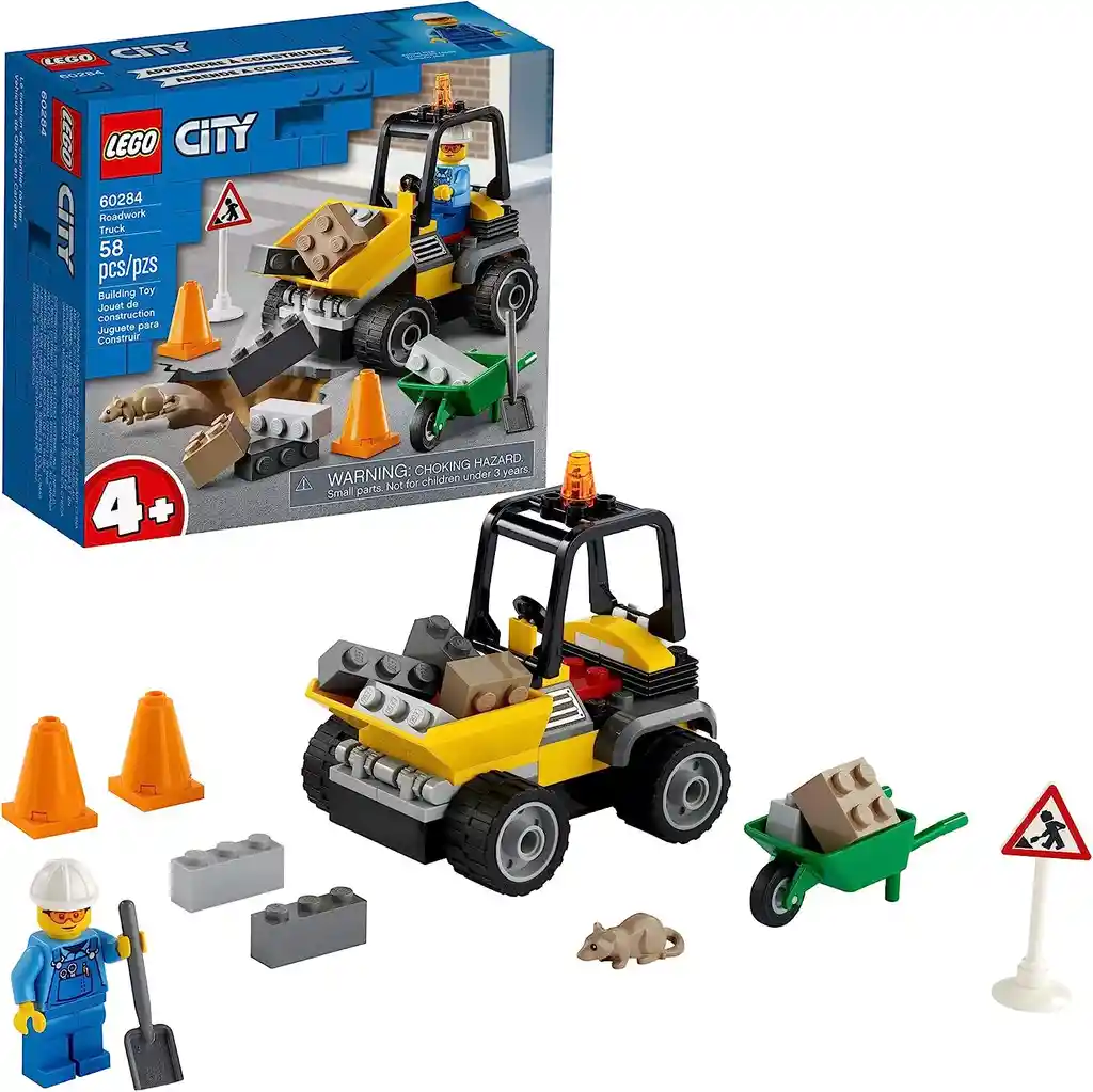 Lego City Vehiculo De Obras En Carretera 60284