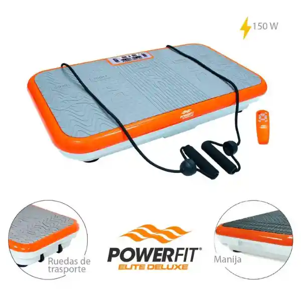 Plataforma Vibratoria De Ejercicio Extra Grande - Power Fit Elite Deluxe