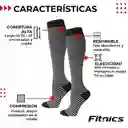 Medias Compresion Fitnics Unisex Talla S/m X 5