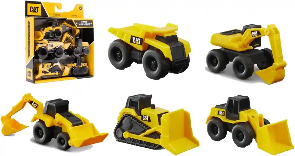 Cat Caterpila Mini Carros Amarillo