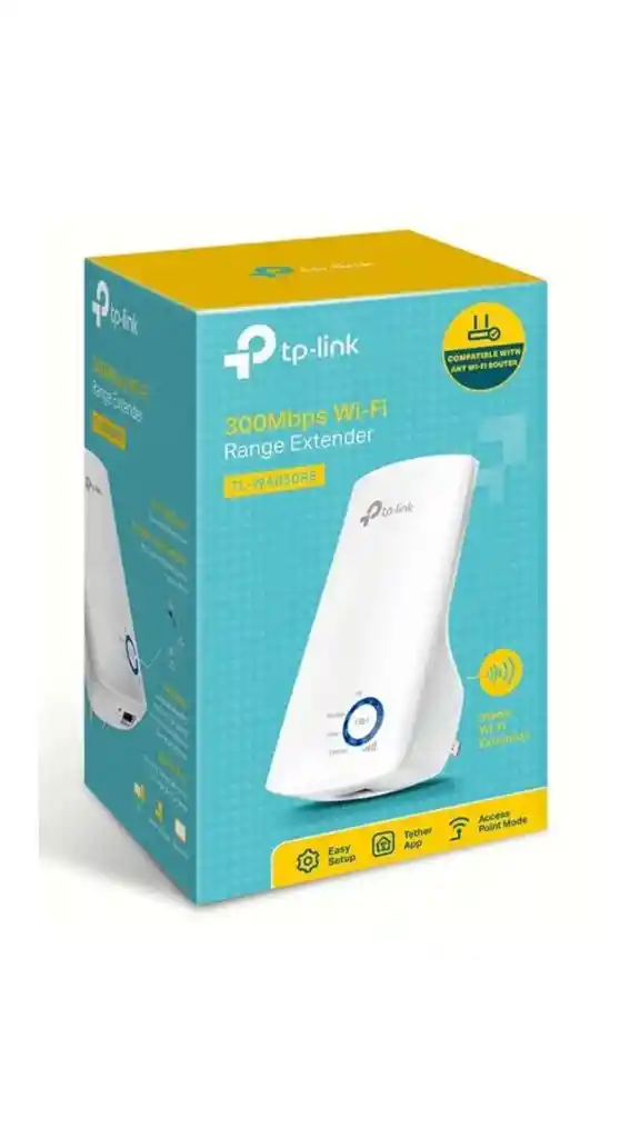 Extensor De Rango Inalambrico Tp-link Tl-wa850re 300 Mbps