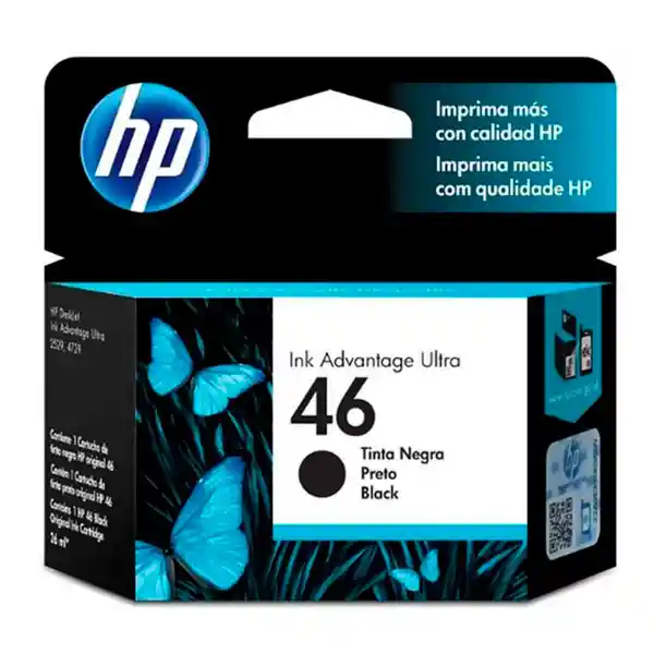 Cartucho Hp Ink Advantage 46 Negro
