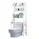 Organizador De Baño Estantería Mueble Ahorrador De Espacio 3 Color Blanco