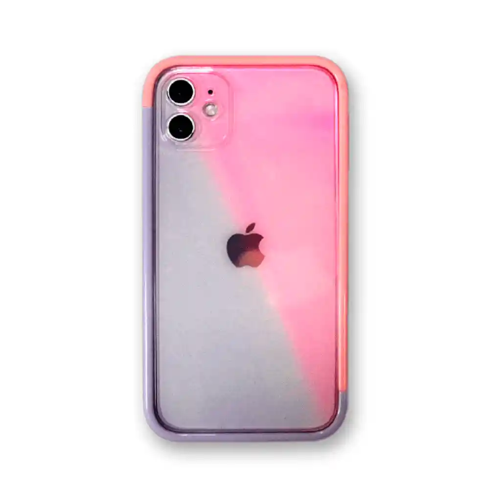 Estuche Iphone 14 Pro Ultra 3 En 1 Morado