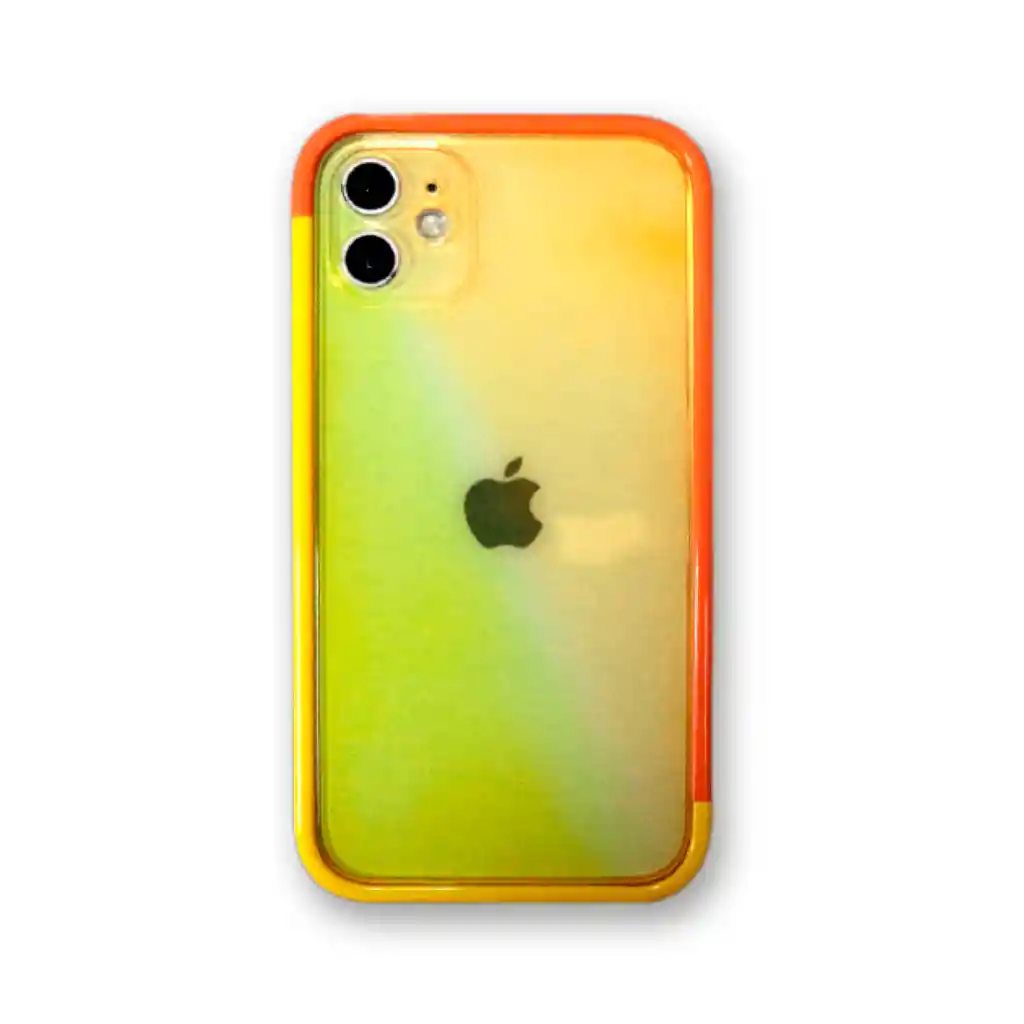 Estuche Iphone 12 Pro Max Ultra 3 En 1 Amarillo