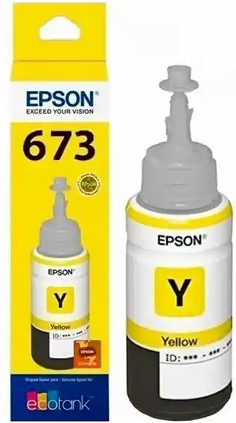 Tinta Epson 664 Amarillo Original De 70ml