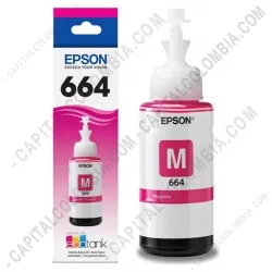 Tinta Epson 664 Magenta Original De 70ml