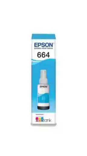 Tinta Epson T-664 Cyan Compatible Con L121