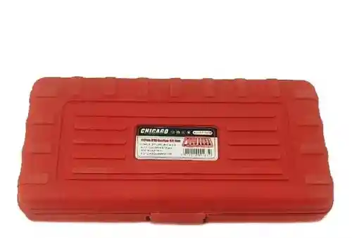 Juego De Puntas Spline Pluridentadas Cortas Y Largas 11pcs Chicago Power