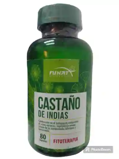 Castaño De Indias X 80 Capsulas Funat