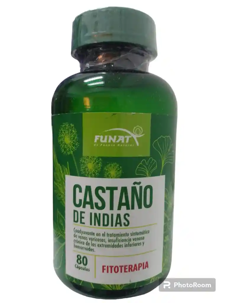 Castaño De Indias X 80 Capsulas Funat