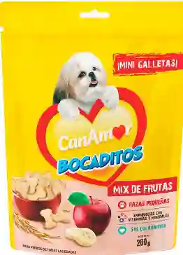 Canamor Bocaditos Mix De Frutas X 200gm