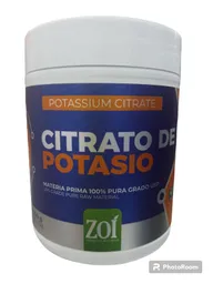 Citrato De Potasio En Polvo X 250 Gms Materia Prima Zoi