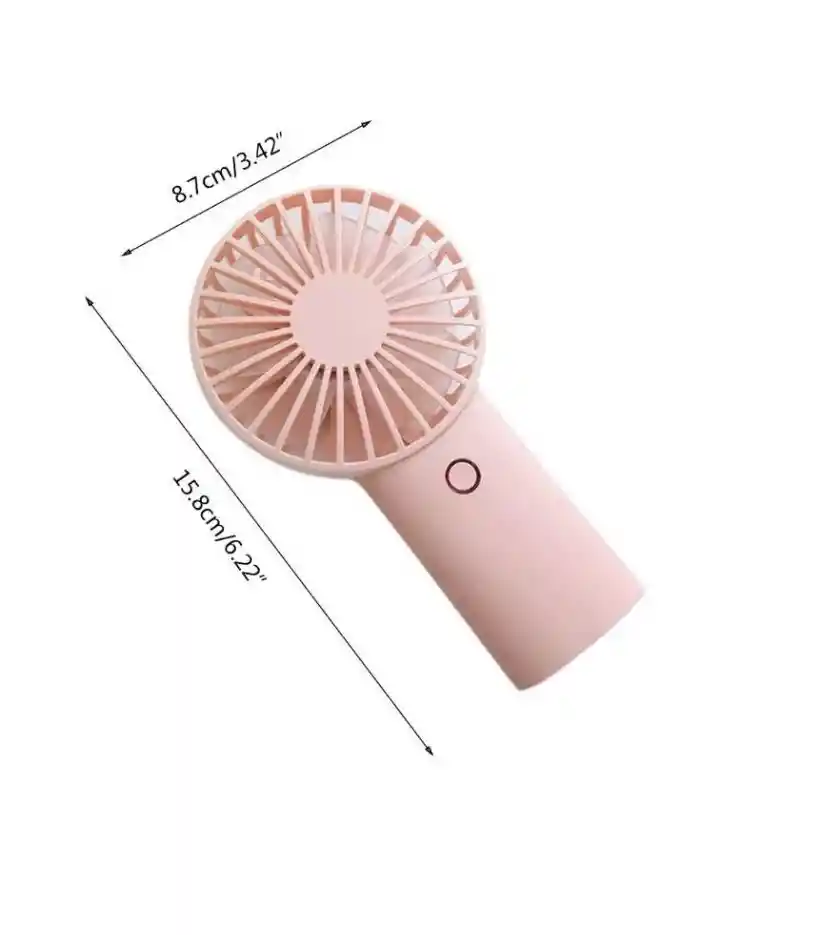 Mini Ventilador De Mano Recargable Nz