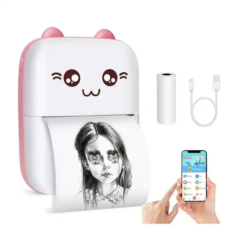 Mini Impresora Termica Portatil