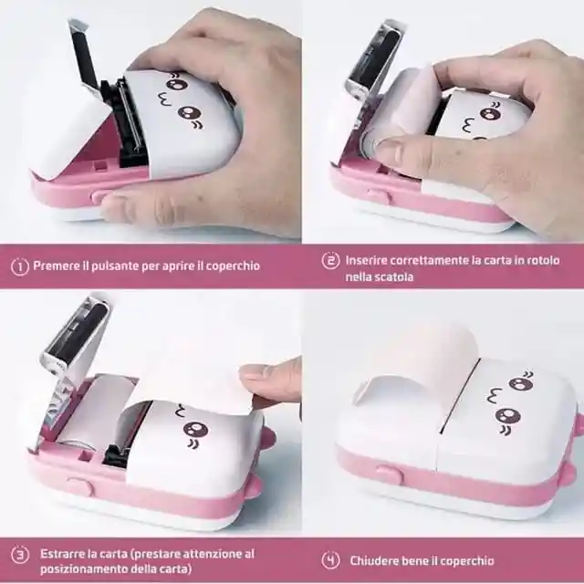 Mini Impresora Termica Portatil